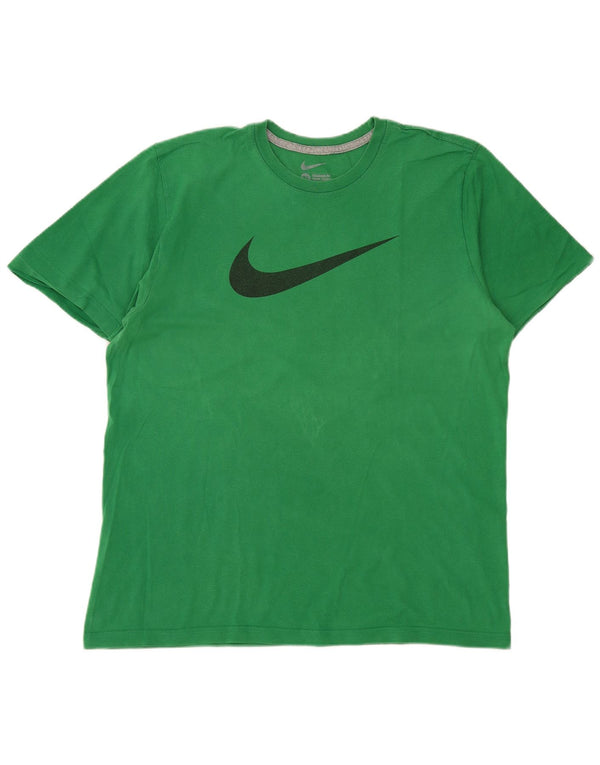 Nike muška majica kratkih rukava standardnog kroja XL zeleni pamuk