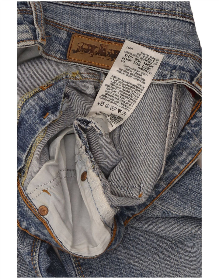 Levi's ženske 572 Bootcut traperice W28 L34 plavi pamuk