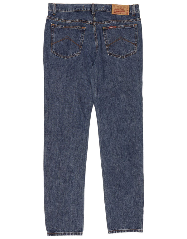 Carrera Mens 700 Regular Straight Jeans W36 L34 Plavi pamuk