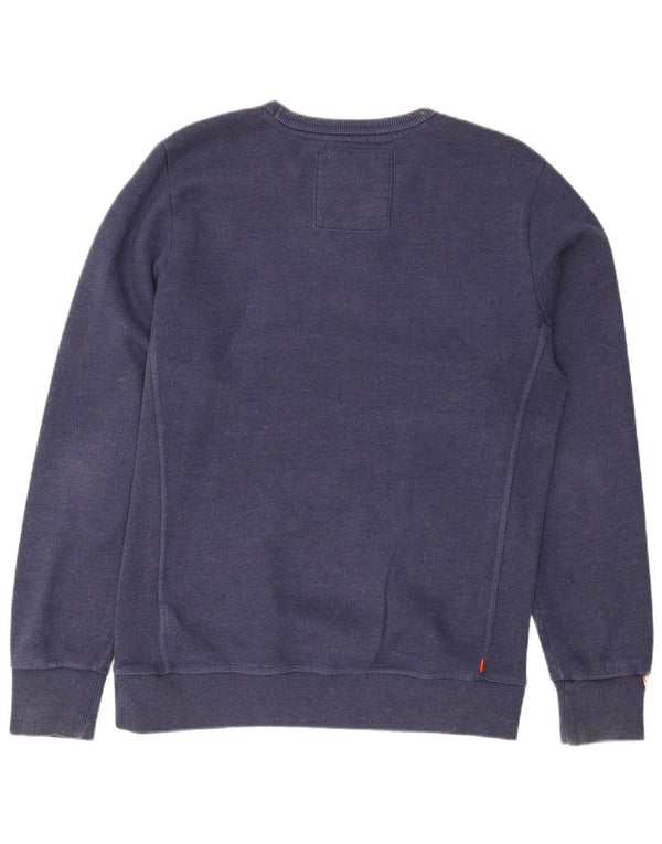 SUPERDRY muški džemper XL tamnoplavi pamuk