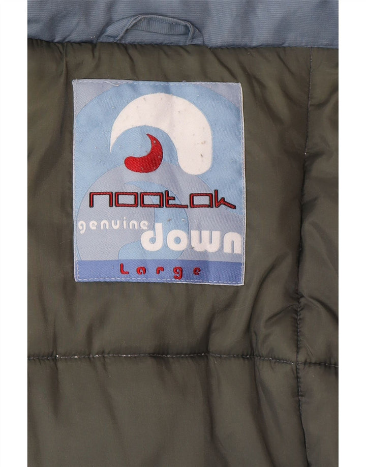 Vintage muška podstavljena jakna UK 40 Large Blue