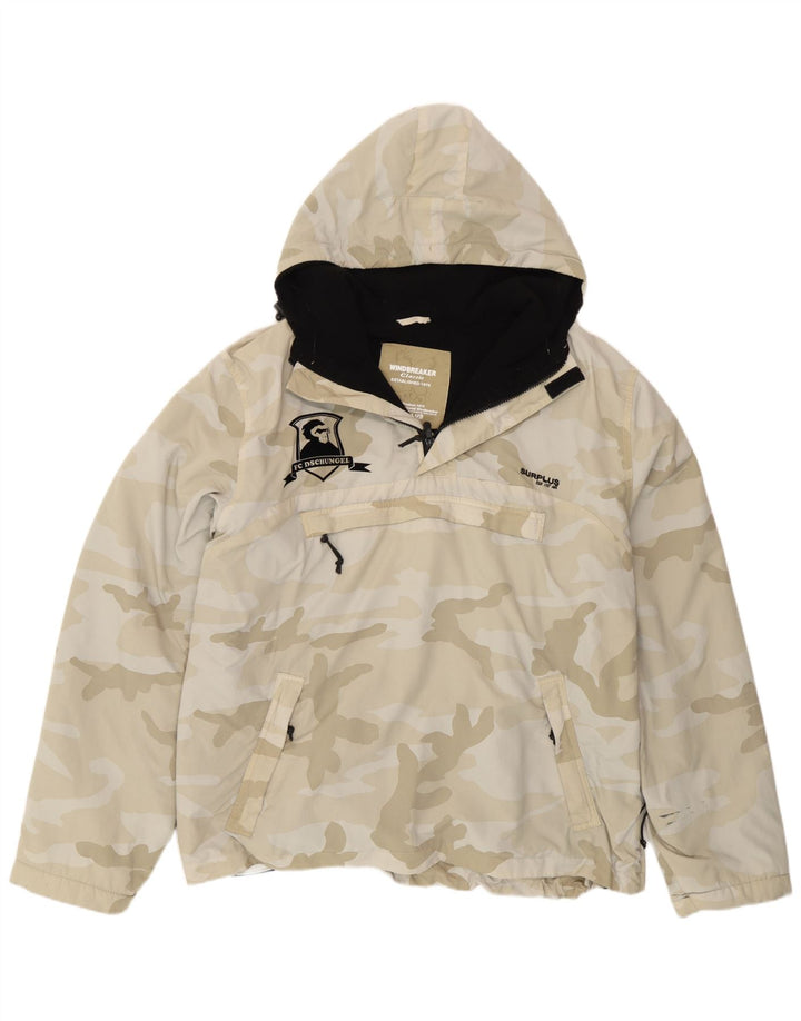 Surplus muška vjetrovka s kapuljačom UK 40 Large Beige Camuflage
