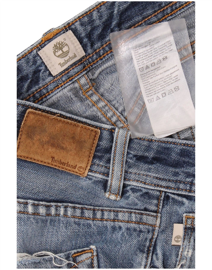 TIMBERLAND Muške ravne traperice W34 L31 Plavi pamuk