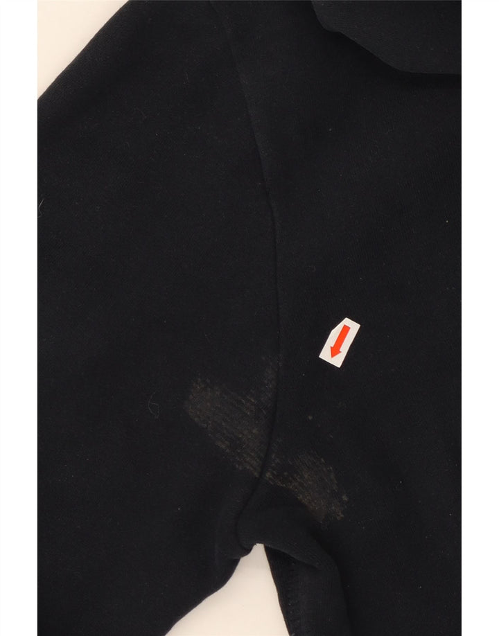 SUPERDRY Ženska majica s kapuljačom s grafičkim motivima UK 18 XL crni pamuk