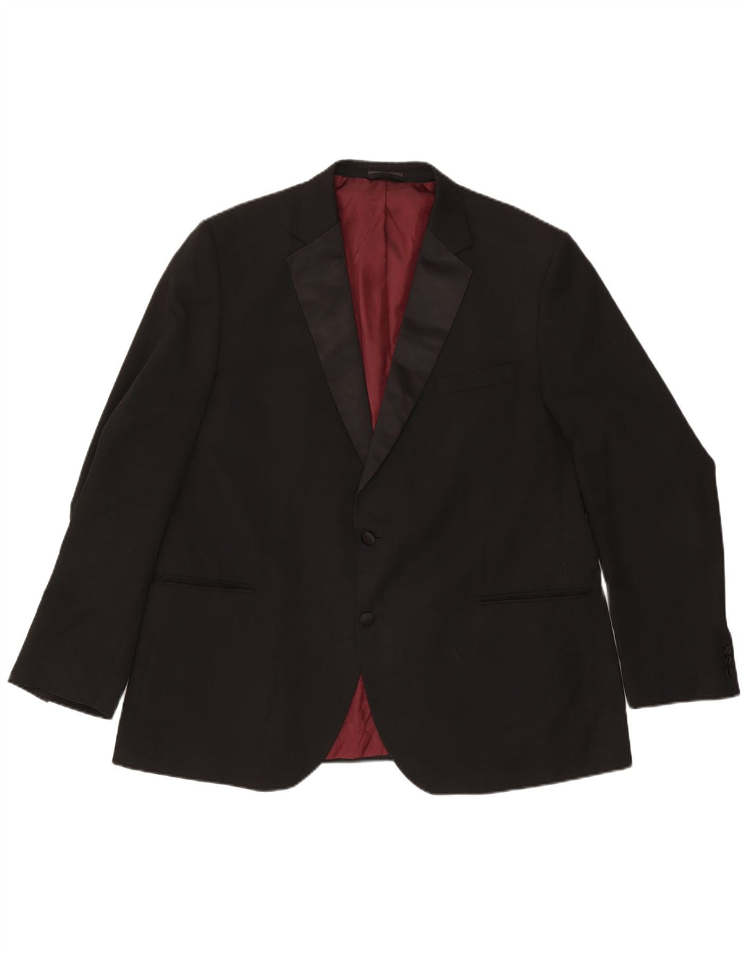 Marks & Spencer muška sako sa 2 gumba Regular Fit UK 48 2XL Crna