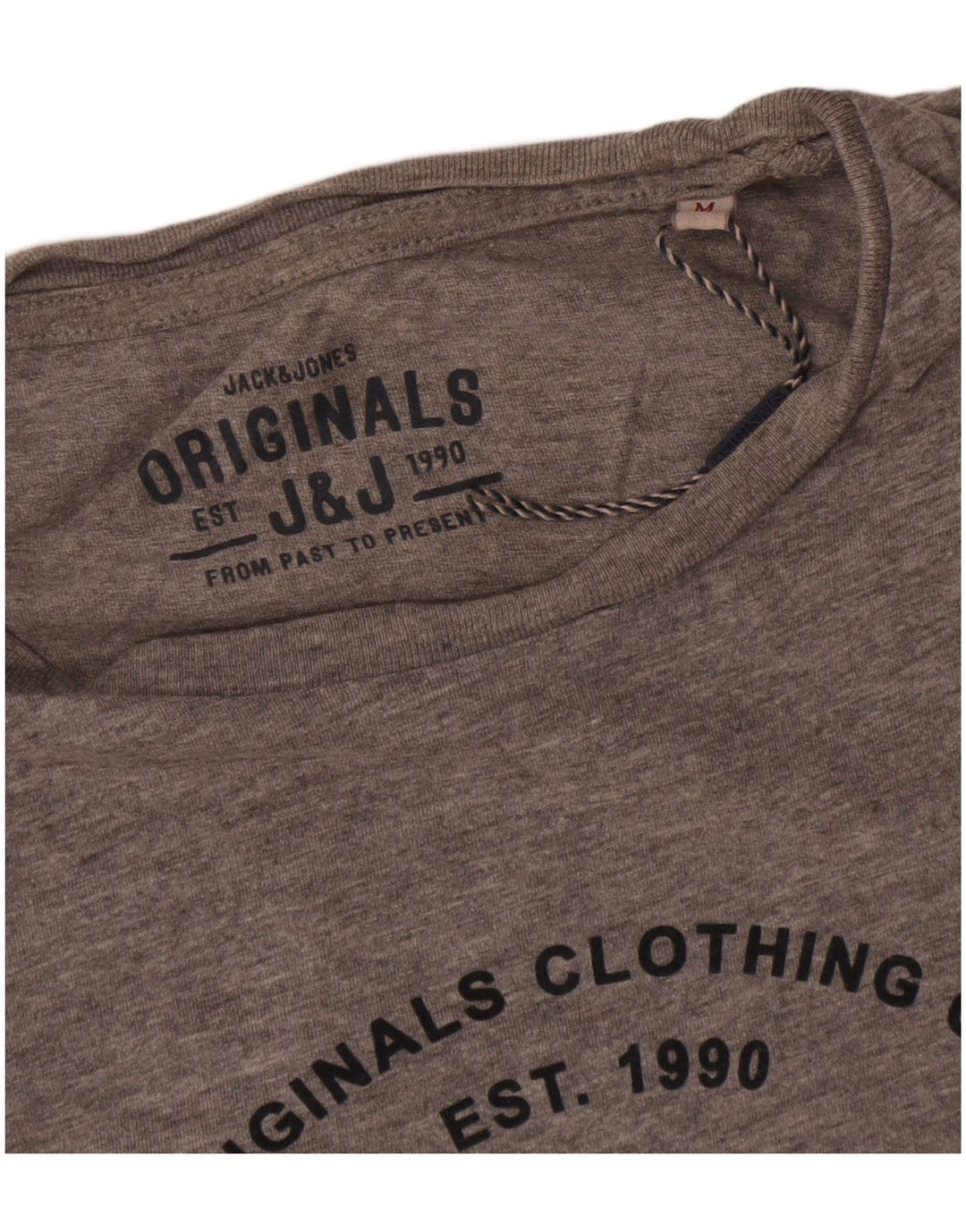 Jack & Jones muška majica kratkih rukava srednje sivi pamuk