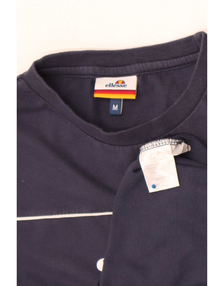 Ellesse muška majica s dugim rukavima Regular Fit, tamnoplavi pamuk