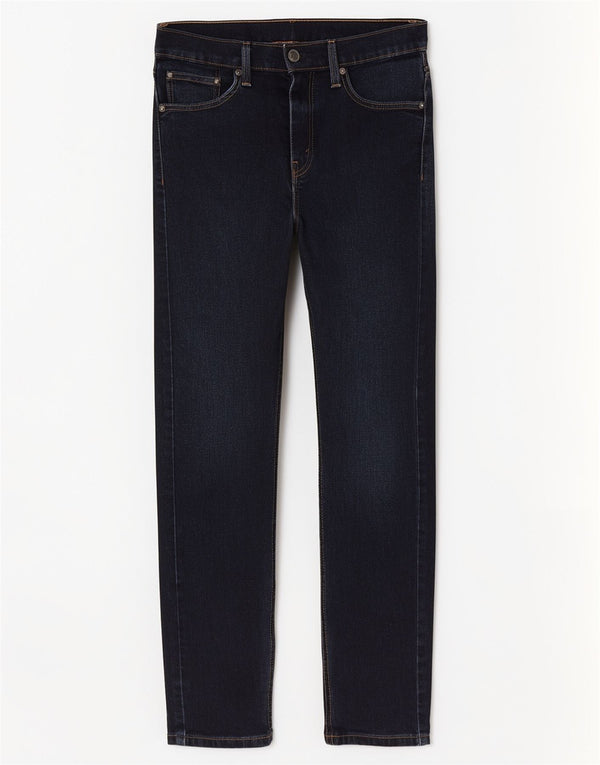 Levi's muške uske traperice W31 L29 tamnoplavi pamuk