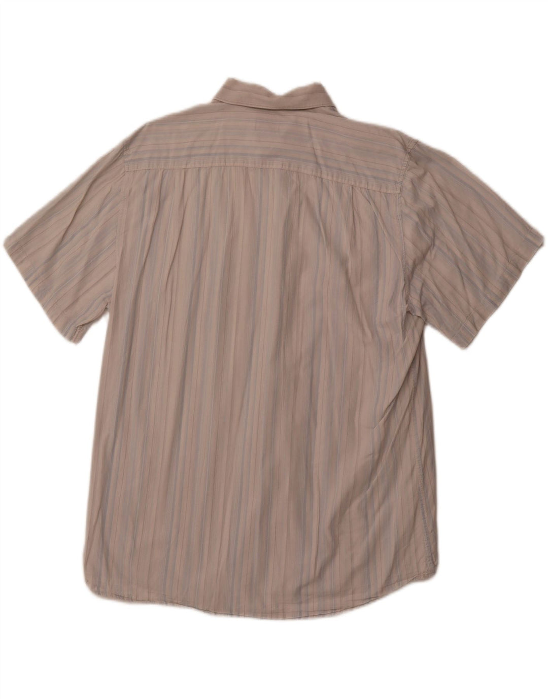 PIERRE CARDIN Muška košulja kratkih rukava 2XL pamuk na plave pruge