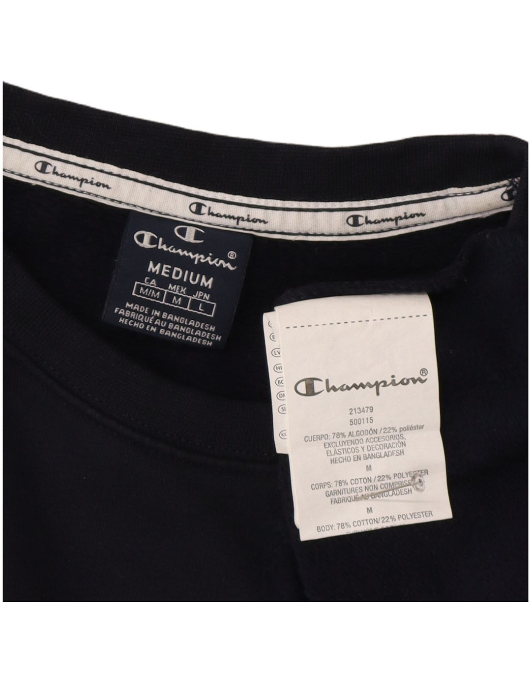 Champion muška trenirka s grafičkim motivima Srednji tamnoplavi pamuk