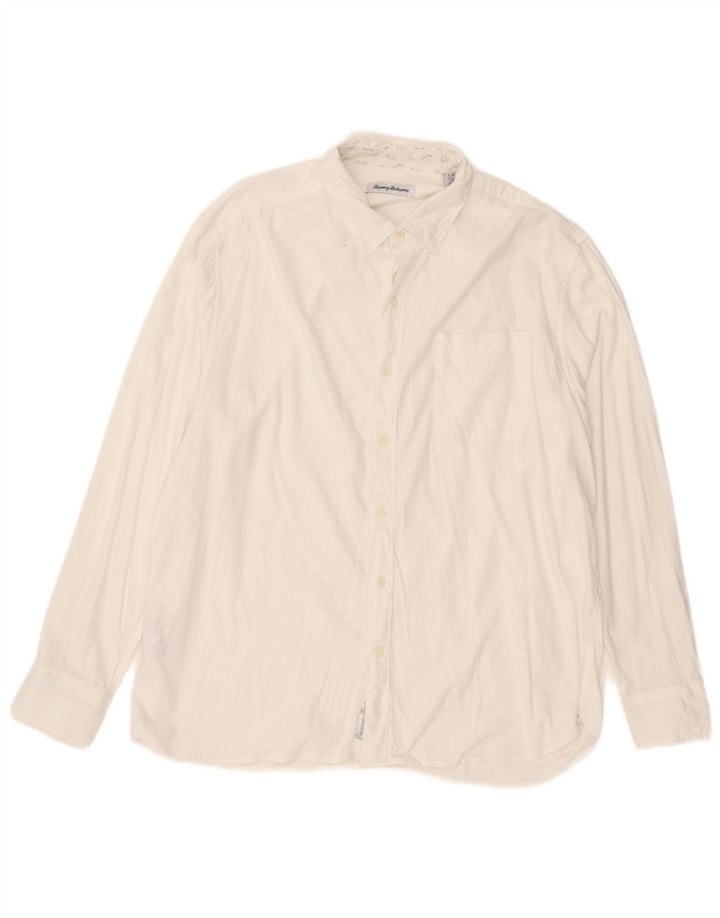 Tommy Bahama muška košulja velika bijela liocel
