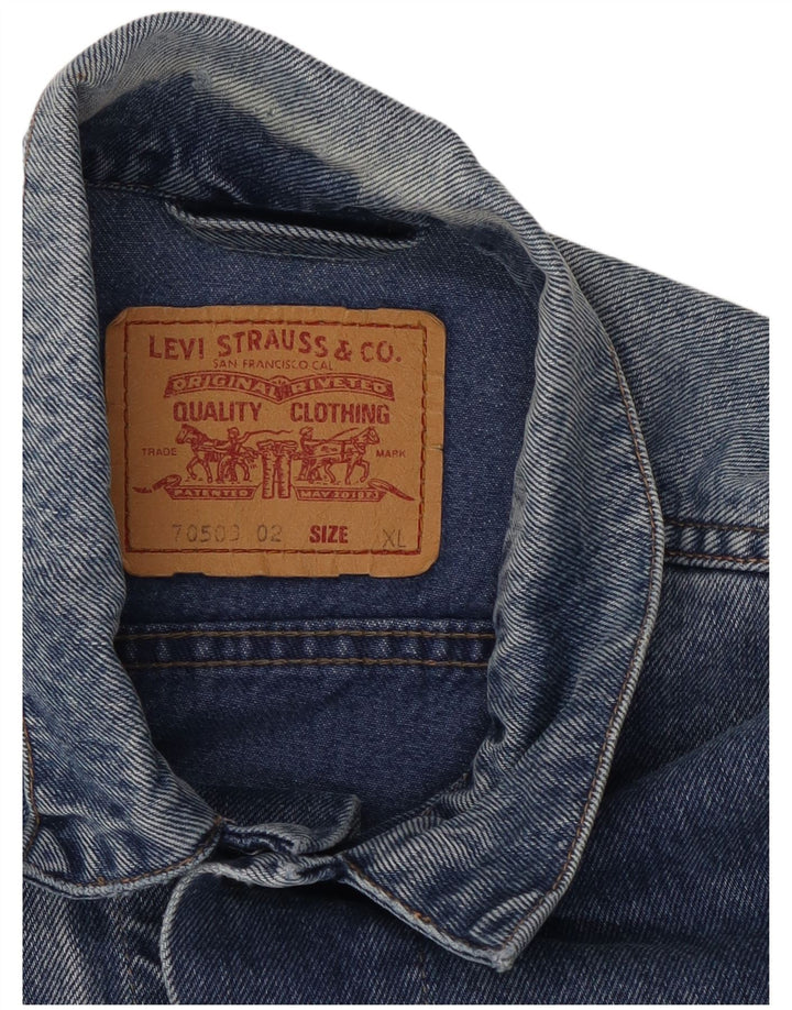 Levi's muška traper jakna UK 42 XL plava
