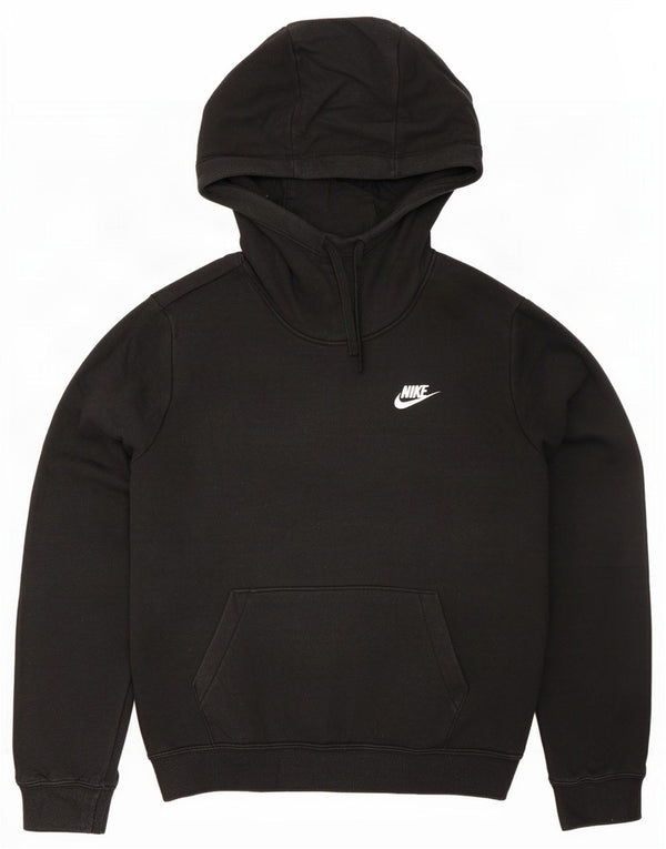 Nike muška majica s kapuljačom Srednje crni pamuk