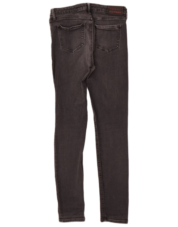Tommy Hilfiger Womens Como Skinny Jeans W29 L30 Grey Cotton