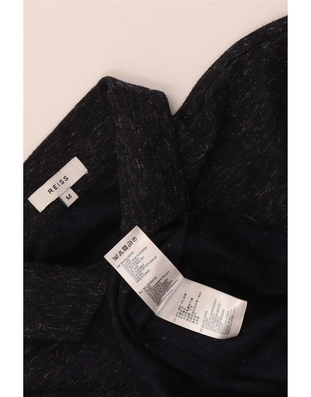 Reiss muška polo majica Medium tamnoplavi pjegavi poliester