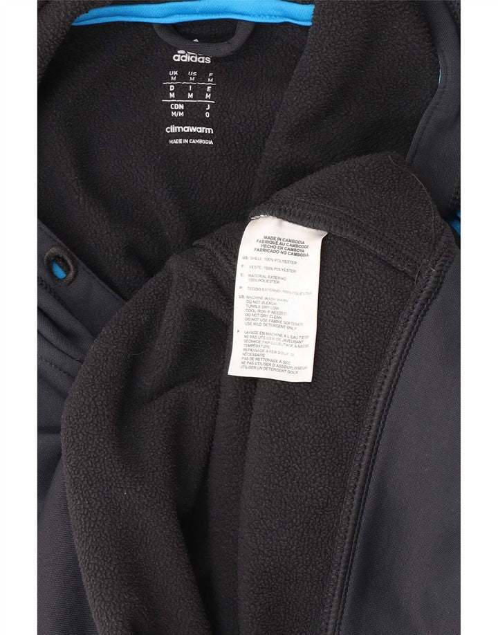 Adidas Climawarm majica s kapuljačom Srednje sivi poliester