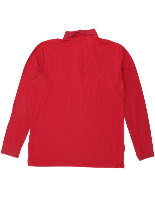 Trussardi muška polo majica dugih rukava IT 54 XL crveni pamuk