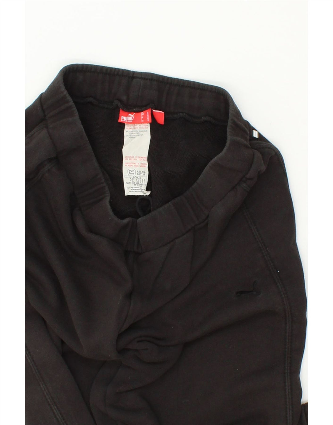 PUMA Womens Tracksuit Trousers UK 12 Medium  Black Cotton Vintage Puma and Second-Hand Puma from Messina Hembry 