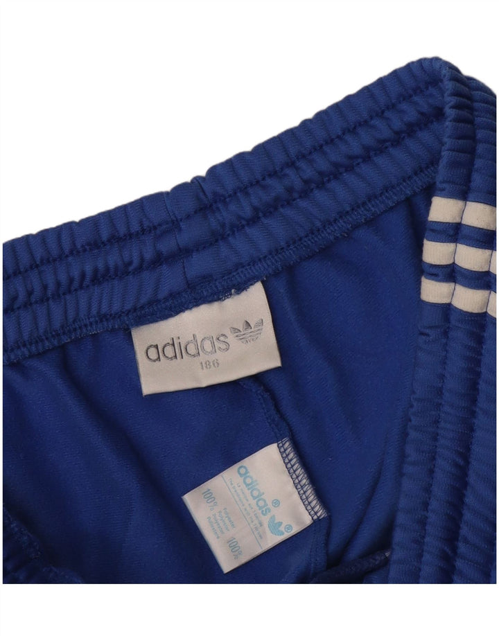 Adidas muške hlače od trenirke velike plave poliesterske boje