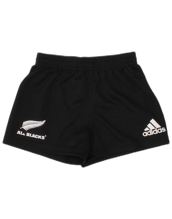 Adidas Boys New Zealand Graphic Sport Shorts 4-5 Years Black Poliester
