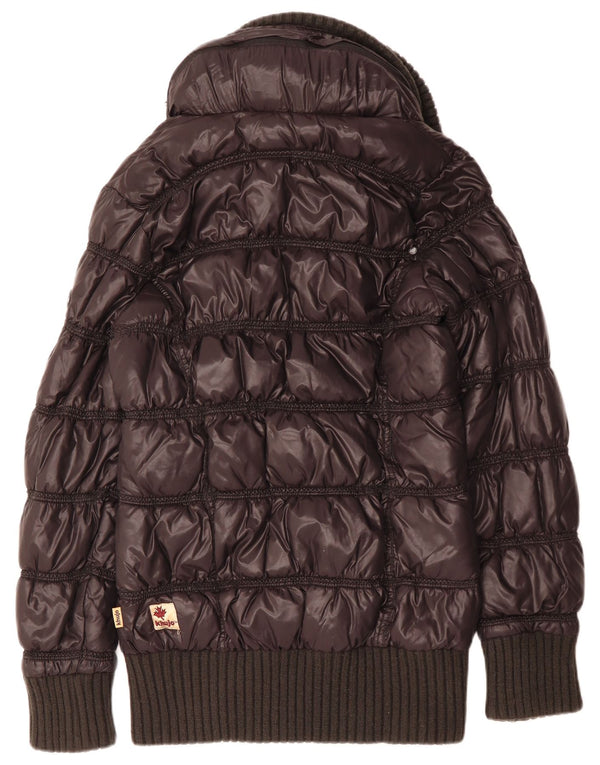 KHUJO ženska podstavljena jakna s kapuljačom UK 18 XL tamnoplava