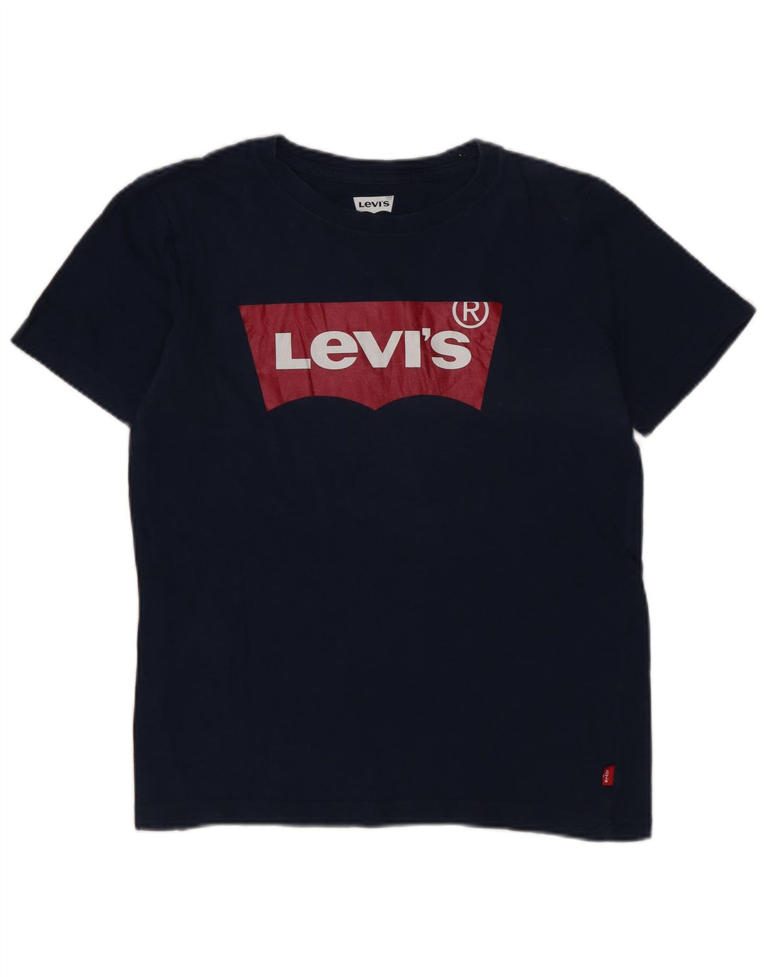 Gornja majica s grafičkim motivima Levi's Boys za 9-10 godina tamnoplavi logo