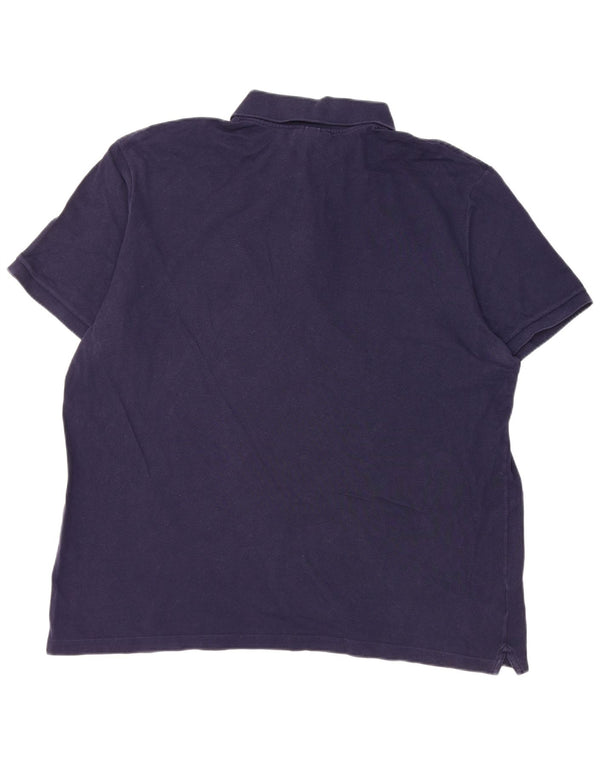 Lacoste muška uska polo majica veličine 8 3XL tamnoplavi pamuk