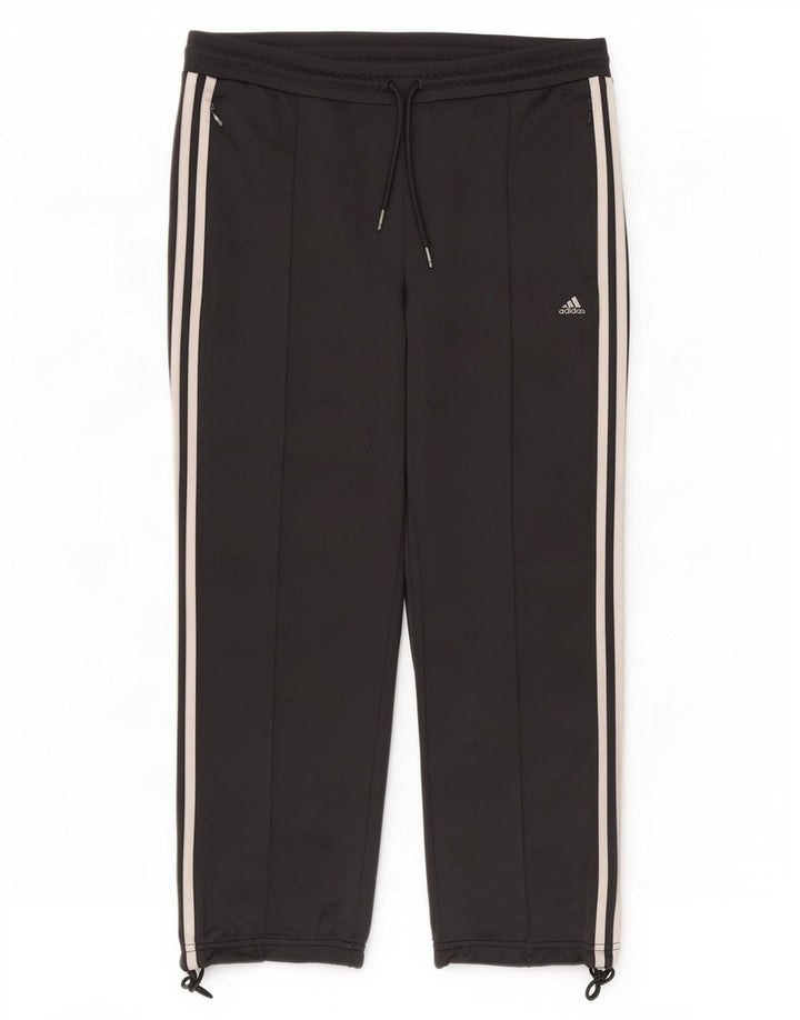 Adidas ženske hlače za trenirku Climalite UK 12 srednje sivi poliester