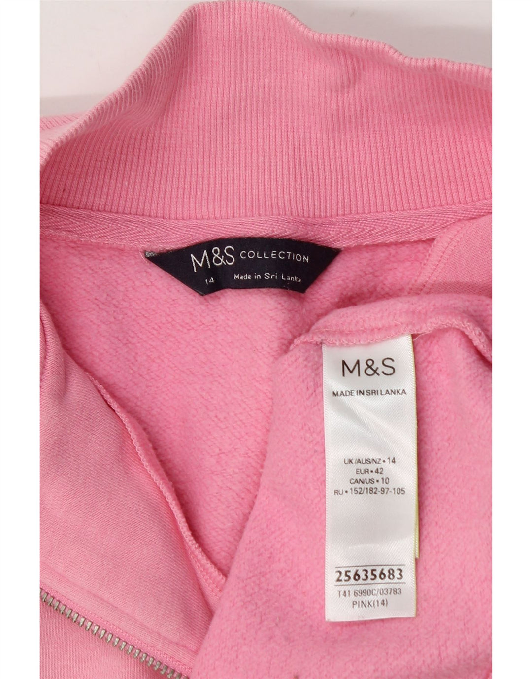 Marks & Spencer ženski džemperi velike veličine UK 14 Large Pink