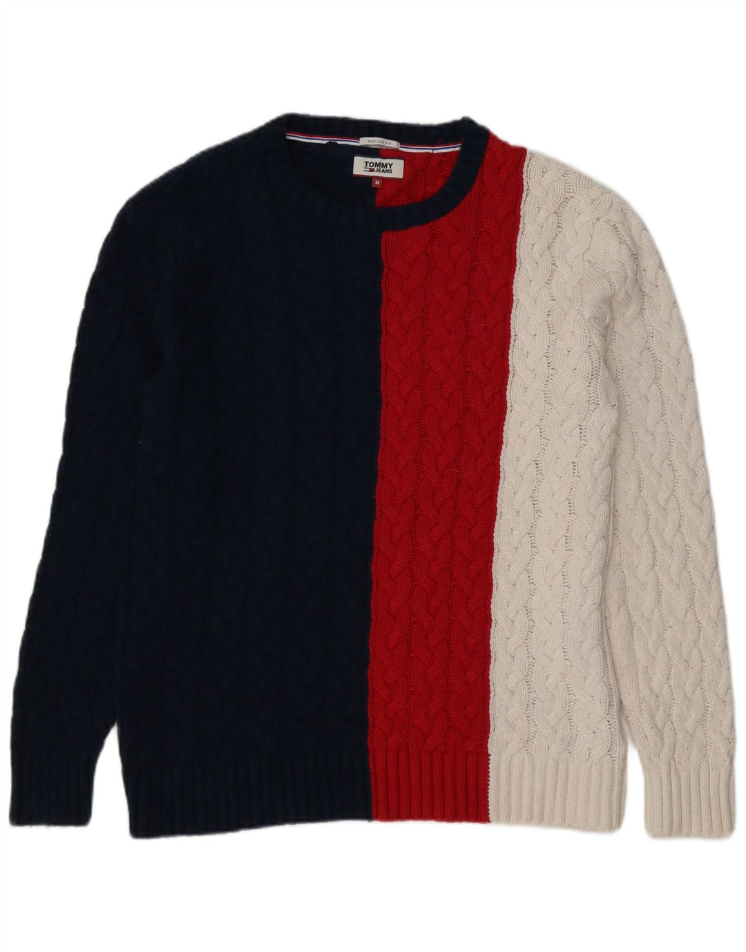 Tommy Hilfiger muški džemper s lađastim izrezom, srednji višebojni