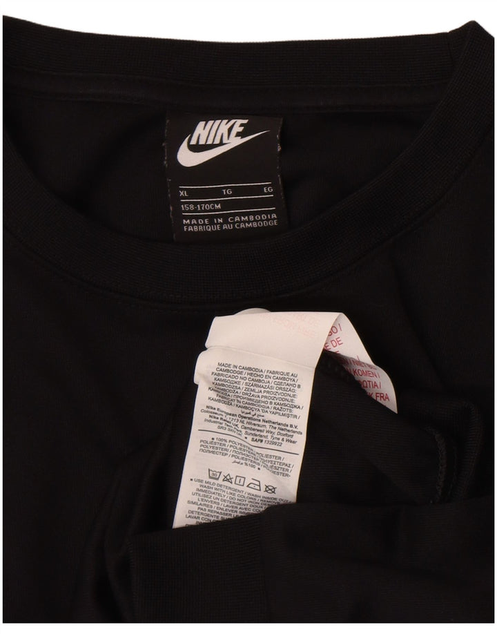 Džemper Nike Boys Sweatshirt 13-14 Years XL crni poliester