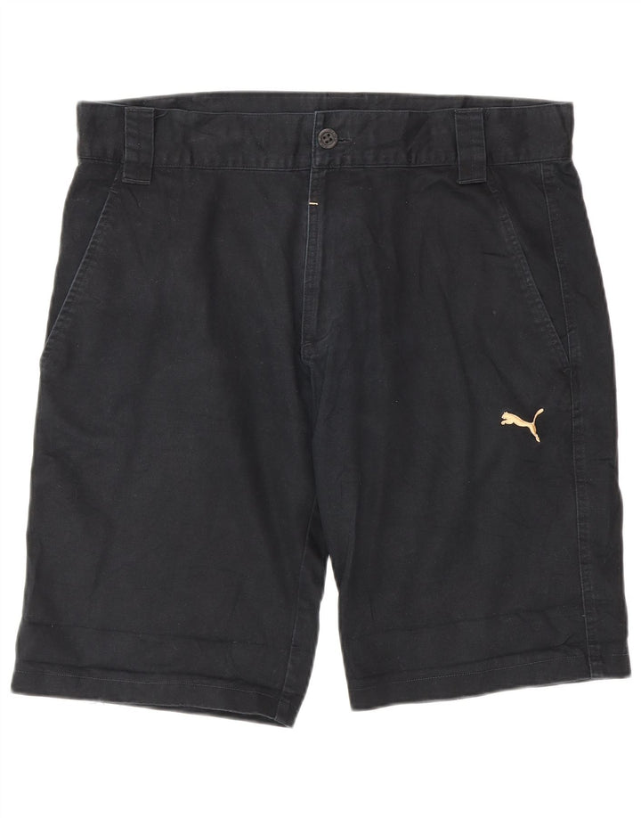 Puma muške chino kratke hlače srednje veličine W32 crne