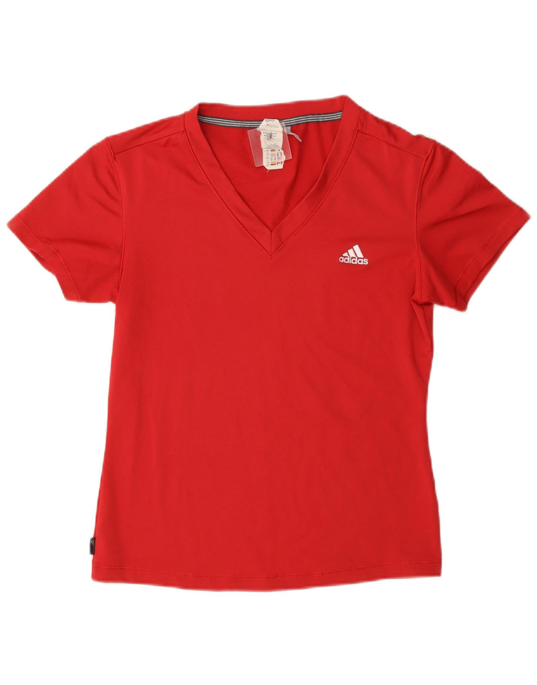 Adidas ženska majica kratkih rukava Clima 365 UK 14 srednje crveni poliester