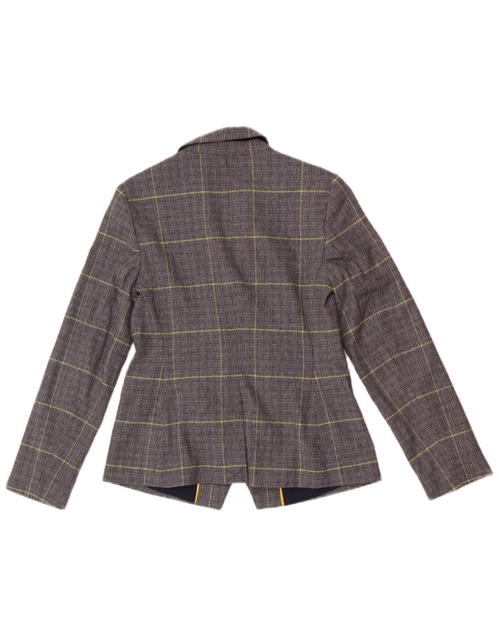 Boden ženska jakna sakoa Petite UK 10 Mala tamnoplava houndstooth