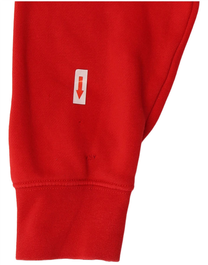 Nike Muška majica s kapuljačom Mala crvena pamučna