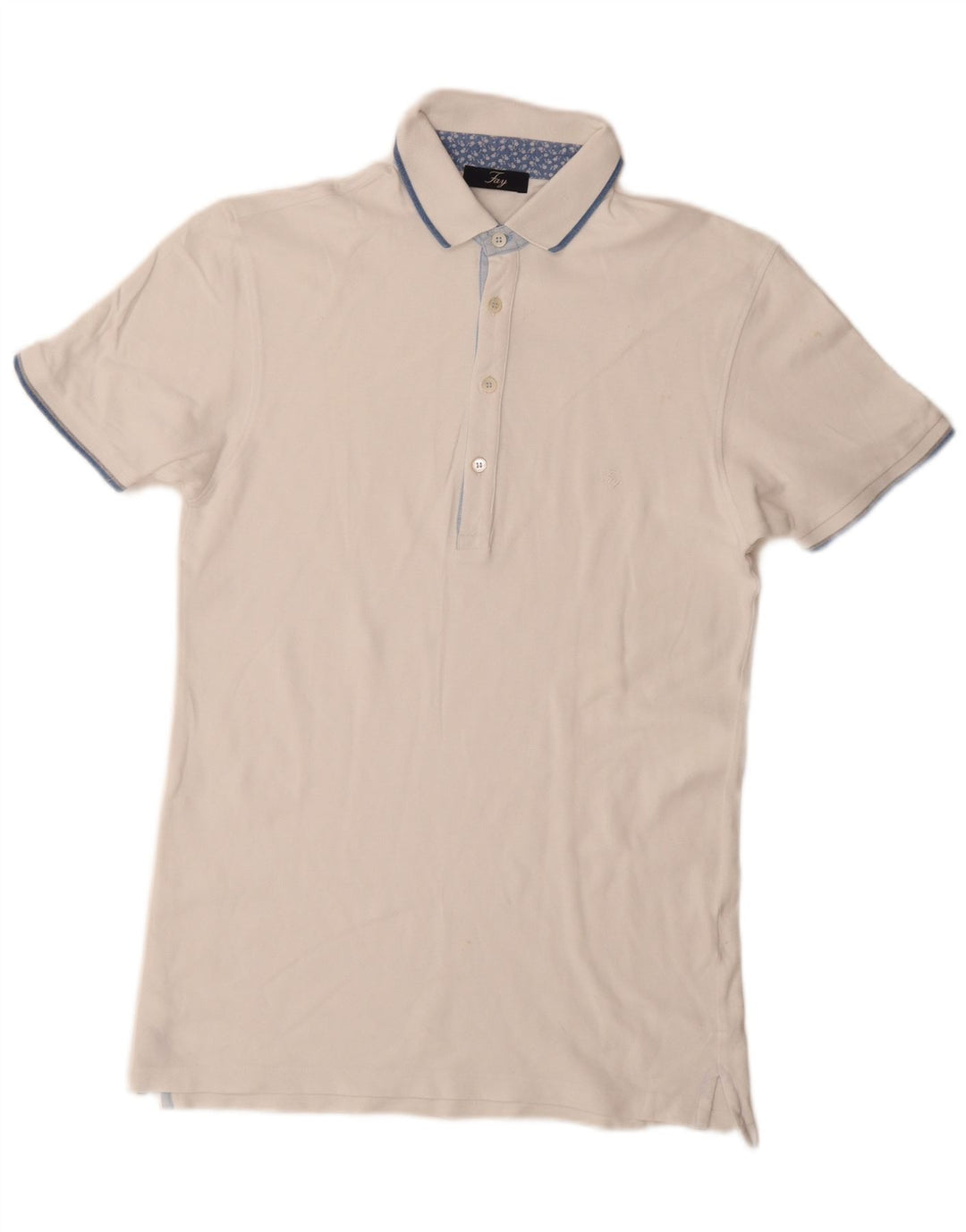 Fay muška polo majica IT 46 Mala bijela pamuk