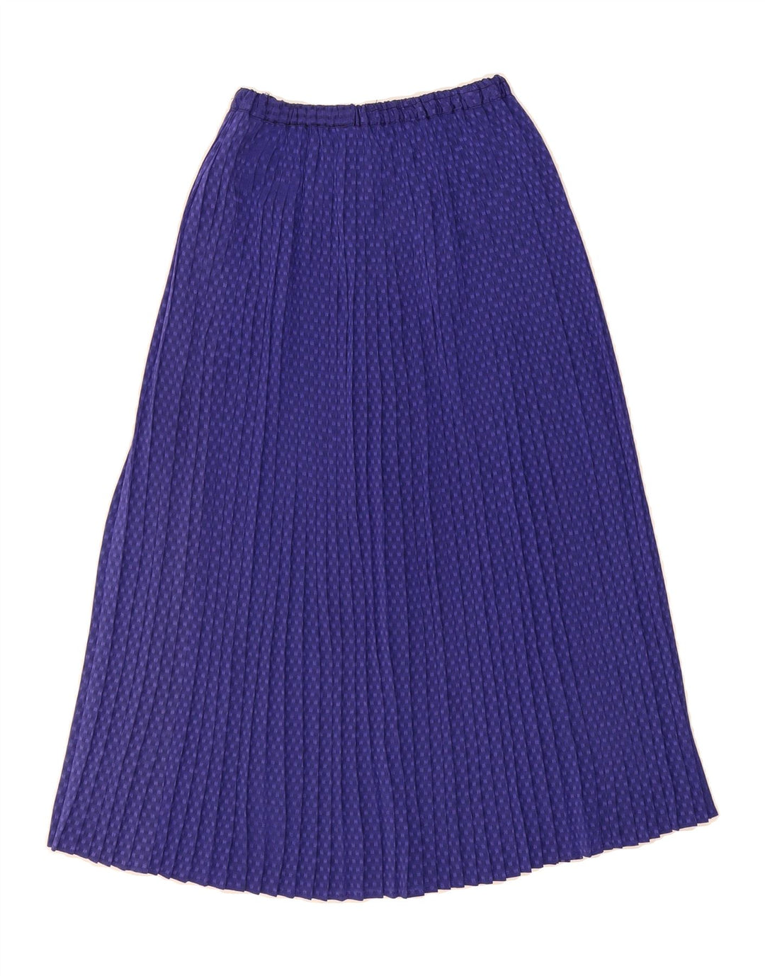 VINTAGE Womens Pleated Skirt W30 Medium  Purple Polka Dot Vintage Vintage and Second-Hand Vintage from Messina Hembry 