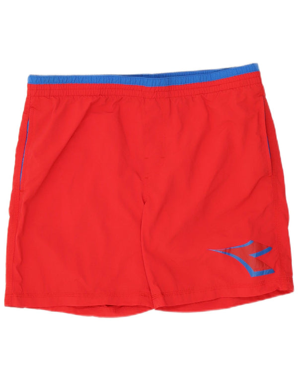 Diadora muške kratke hlače za plivanje s grafičkim motivima XL od crvenog poliamida u boji