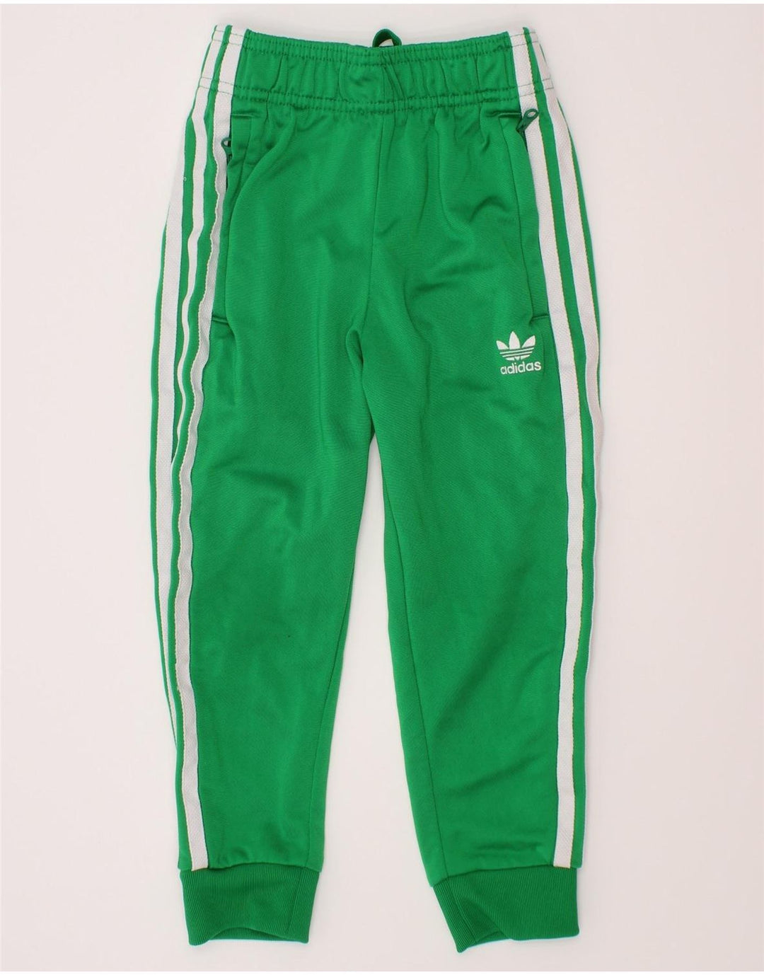 Adidas trenirka za dječake 4-5 godina zelena poliester