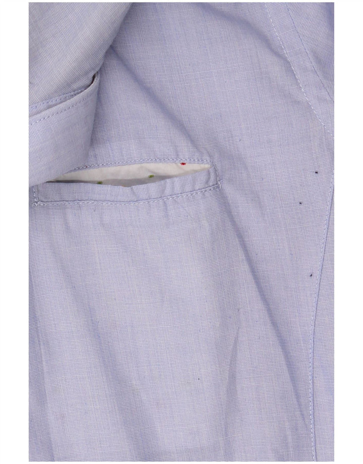 Alessandra Lamura muška košulja veliki plavi poliester