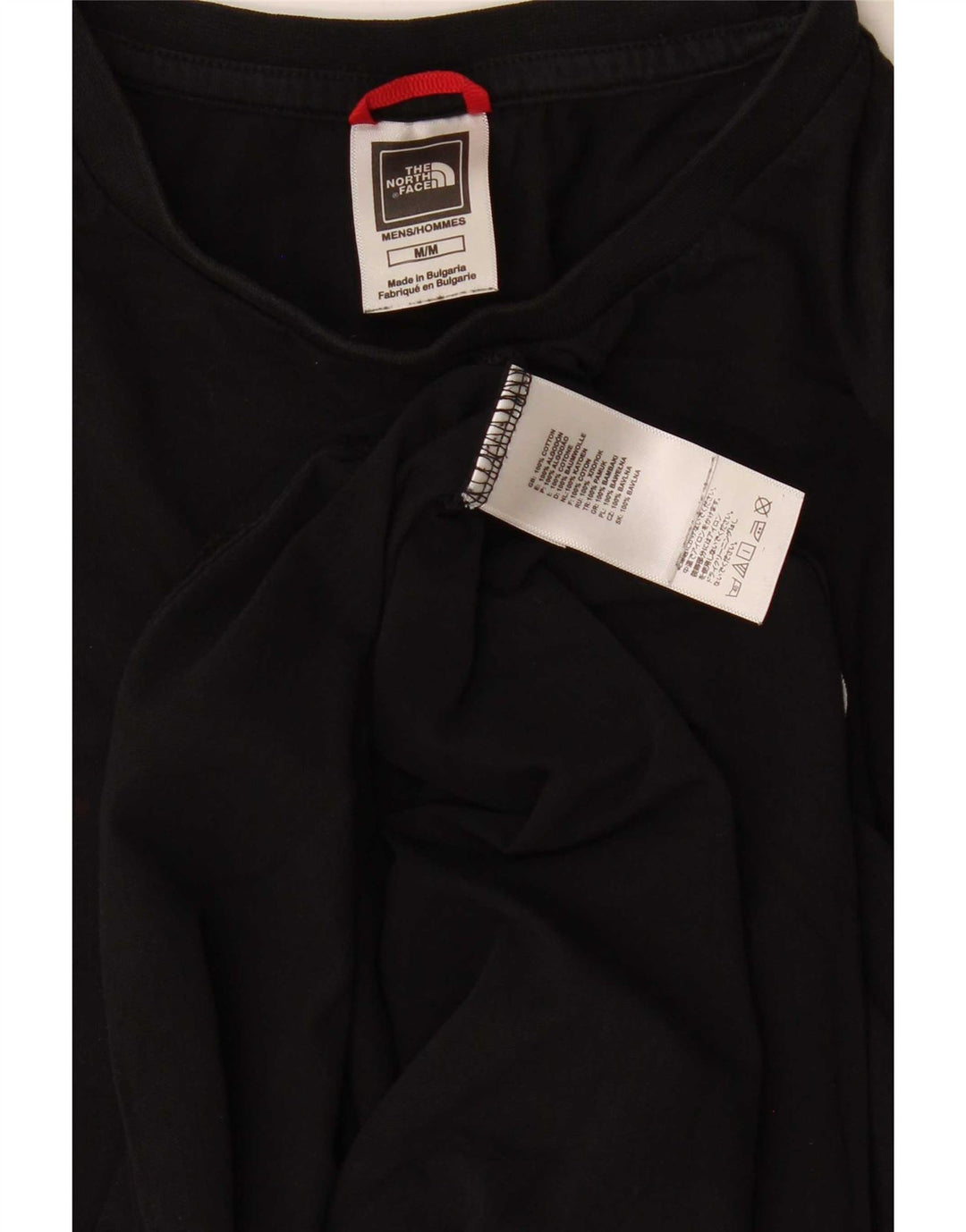 The North Face muška majica kratkih rukava srednji crni pamuk