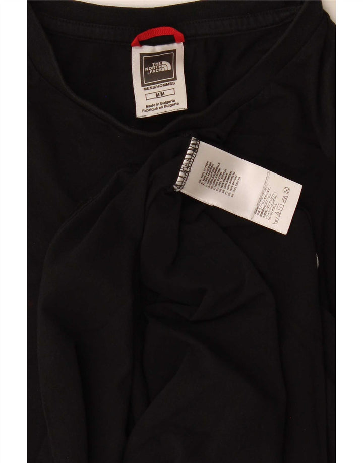 The North Face muška majica kratkih rukava srednji crni pamuk