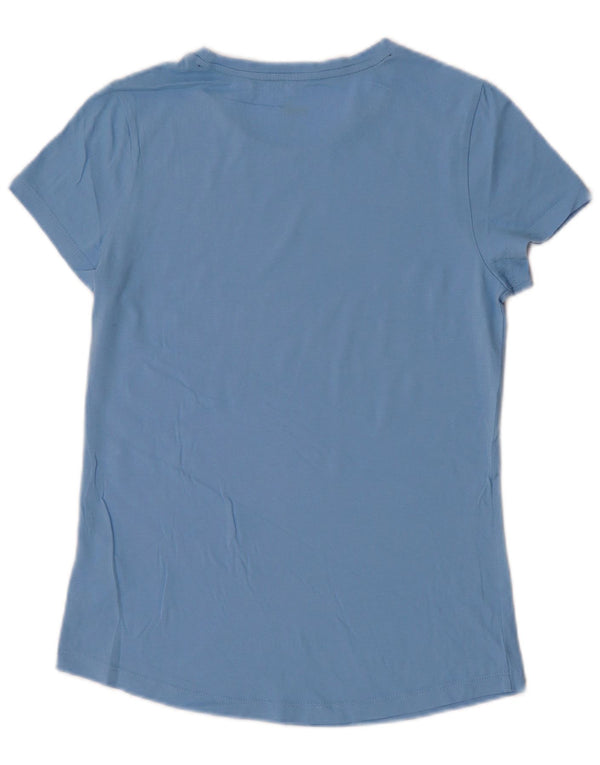 Puma ženska majica kratkih rukava UK 10 Small Blue Cotton