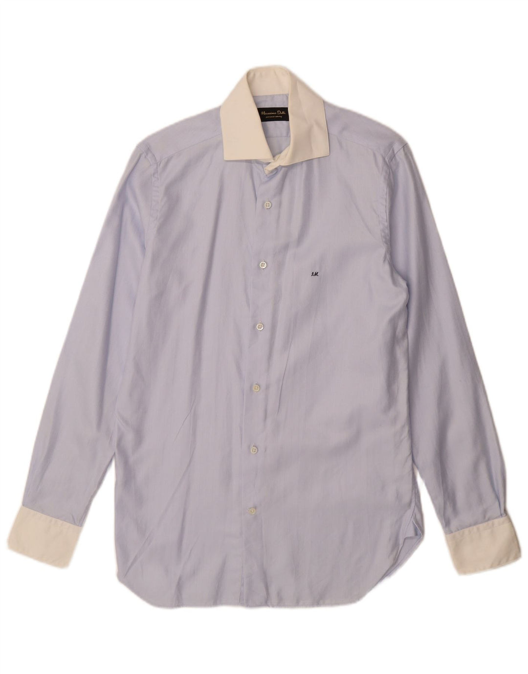 Massimo Dutti muška košulja veličina 38 15 plava riblja kost srednje veličine