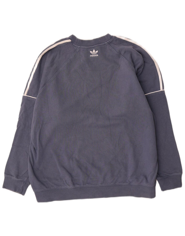 Adidas muški džemper XL tamnoplavi pamuk