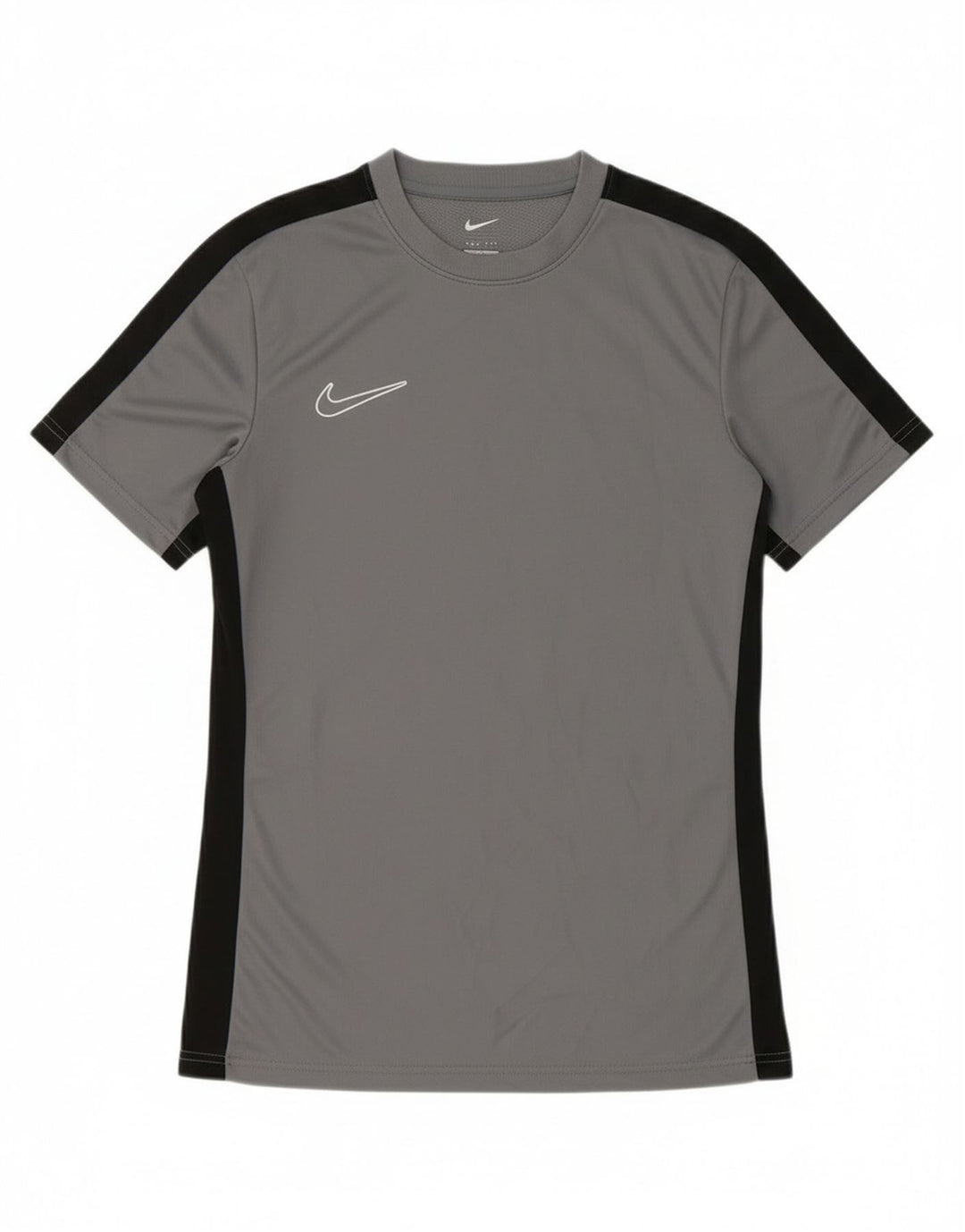 Nike Dri Fit Slim Fit majica kratkih rukava Mala siva poliesterska boja