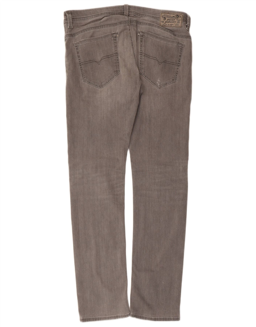 DIESEL Ženske Thavar uske traperice W34 L32 Sivi pamuk