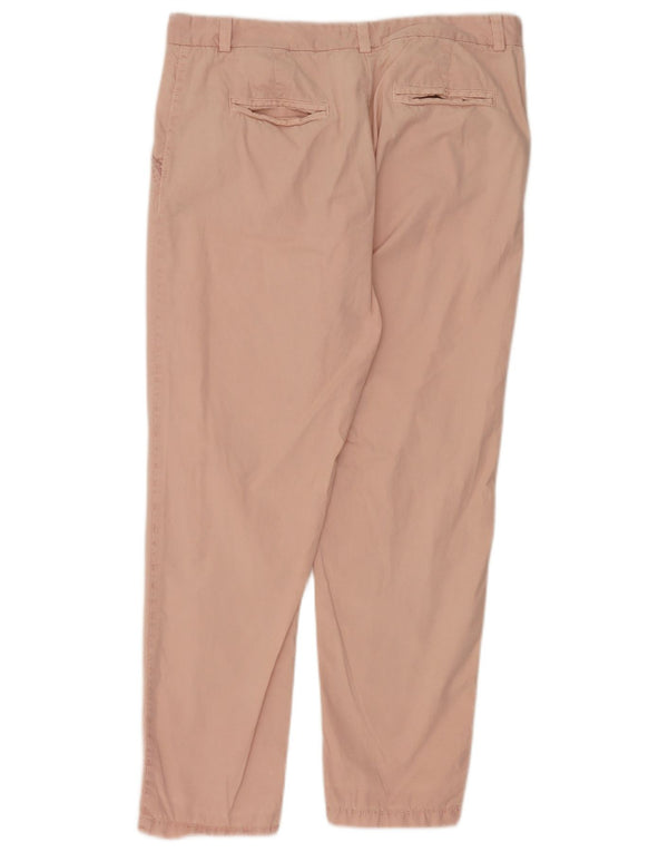 Marks & Spencer ženske ravne chino hlače UK 14 Large W34 L28 Pink