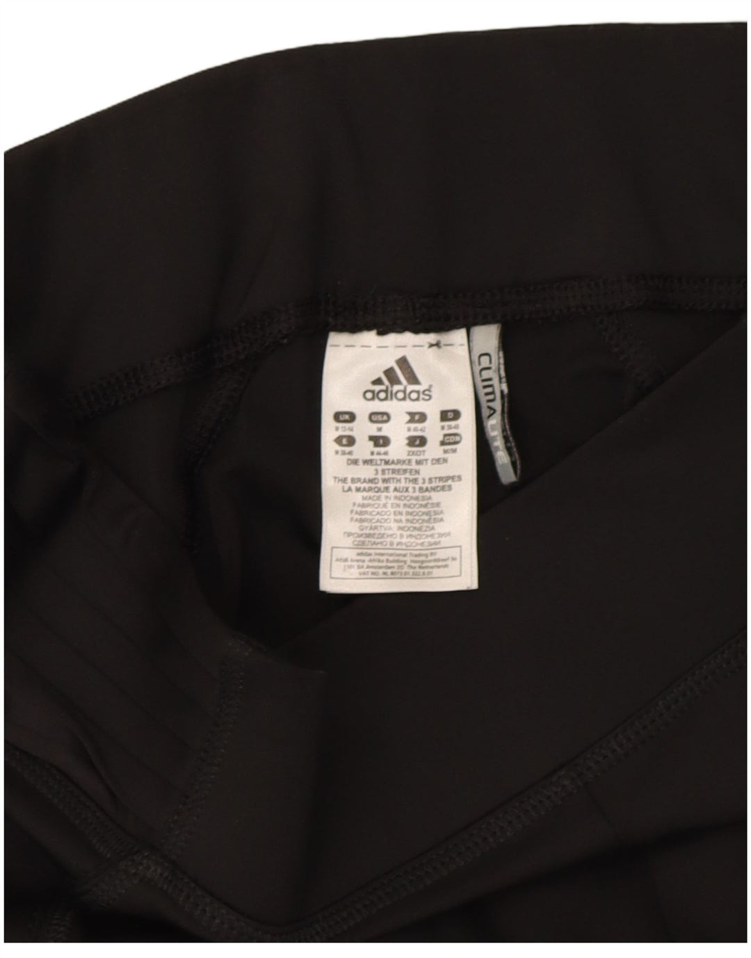 Adidas ženske hlače za trenirku UK 12/14 Srednje crni poliester