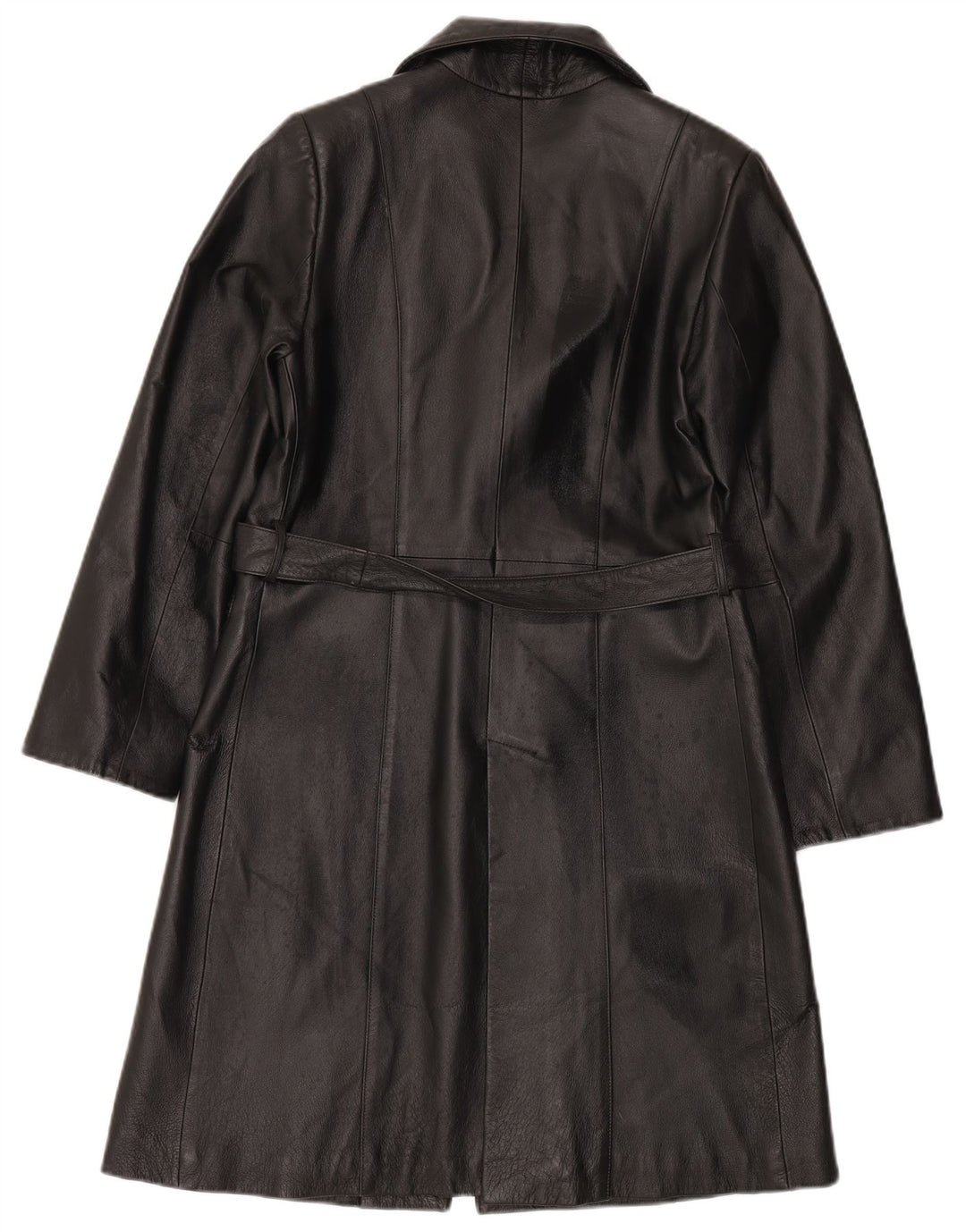 LAVORAZIONE ARTIGIANALE ženski kožni kaput IT 44 srednje crna koža